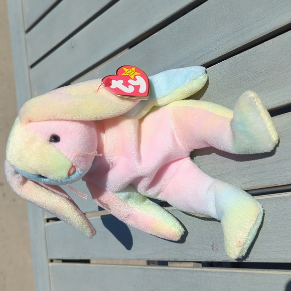 Original Beanie Baby Set of Five Rabbits - Picture 3 of 6